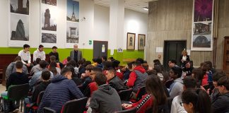 Leonardo Candi protagonista all’assemblea dell’Istituto Tecnico per Geometri “Secchi”