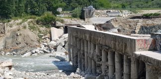 Regione: Maltempo. Oggi sopralluogo sulla Traversa del Marecchia, nel riminese, dopo il crollo di lunedì scorso