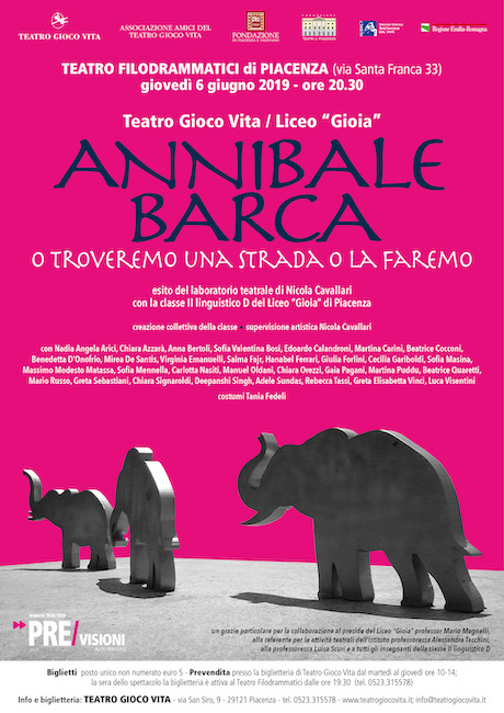 Annibale Barca al Teatro Filodrammatici di Piacenza