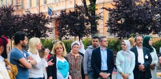L’Iftar interrompe il Ramadan in Piazzale Picelli