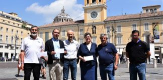 Donazione degli esercenti spettacoli viaggianti del Luna Park estivo in Cittadella