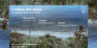 L’odore del mare. Venerdì 16 agosto a Villa Mussolini la presentazione del libro di Fabio Fiori