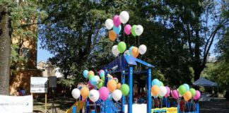 Giardini Ducali di Modena, festa con i bimbi per le giostre inclusive