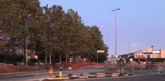 Cesena, rotatoria via Farini/Cattaneo/Matteotti
