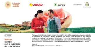 CONAD Grande Viaggio Modena: dal 14 al 16 novembre