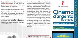 Cinema d’argento, dal 20 novembre la rassegna dedicata agli over 65