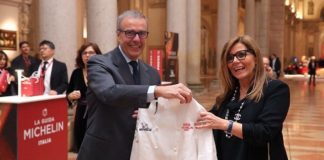 Da Guida Michelin donato a Piacenza un grembiule a 3 stelle per l’accoglienza
