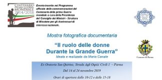 “Il ruolo delle donne durante la Grande Guerra” oggi l’inaugurazione