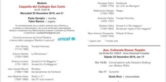 “Modena organ festival” questa sera al San Carlo