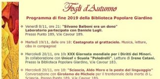 ‘Fogli d’autunno’: letture e incontri per approfondire e dialogare, tra attualità e letteratura