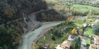 Il punto sul crollo della provinciale 325 Val di Setta (FOTO)