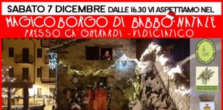 Vidiciatico (BO), il 7 dicembre torna “Il magico Borgo di Babbo Natale”