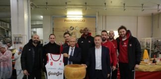 La Grissin Bon all’aperitivo natalizio di Parmareggio