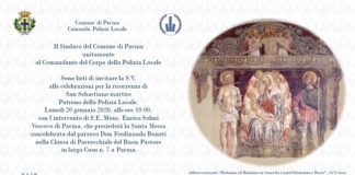 Il Corpo di Polizia Locale di Parma celebra il proprio patrono, San Sebastiano martire