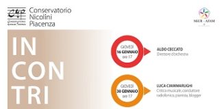 Incontri in Bibliotec@ al Conservatorio di Piacenza