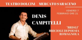 Mercato Saraceno, la romagnolità di Denis Campitelli il 7 febbraio al Teatro Dolcini