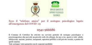 Emergenza Covid-19 Sostegno Psicologico