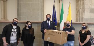Modena, nuova donazione di 5 mascherine