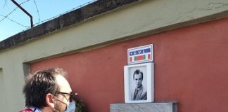 Modena, ripristinata la lapide dedicata al partigiano Cabassi
