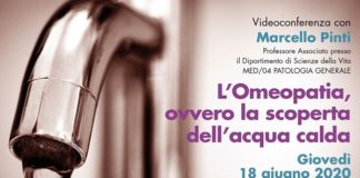 Giovedì 18 giugno si parla di omeopatia