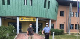 Riconsegnate al proprietario bici pieghevoli rubate