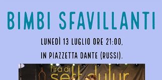 A Russi “Bimbi sfavillanti” in piazza Dante