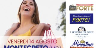 Il Mercatino da Forte dei Marmi il 14 agosto a Montecreto