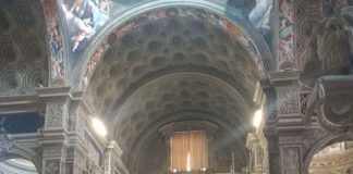Iniziati gli interventi di restauro su dipinti e stucchi di Santa Maria di Campagna