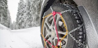 Obbligo di catene o gomme da neve su tutte le strade della Provincia di Parma