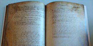 Copia cartacea del Decimario di Leale Malatesta donata alla Biblioteca Comunale di San Clemente