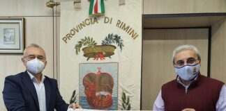Provincia di Rimini: il presidente Santi ha incontrato il pellegrino Pierfrancesco Bruno di ritorno dal Cammino di Santiago