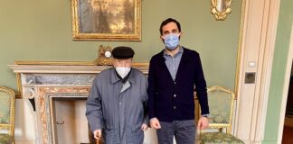 Giornata particolare per l’ex usciere del Comune di Cesena (FOTO)