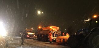 Neve nel Nord Est Italia
