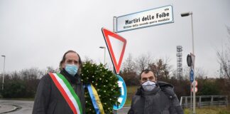 Giorno del Ricordo, deposta una corona d’alloro in via Martiri delle Foibe