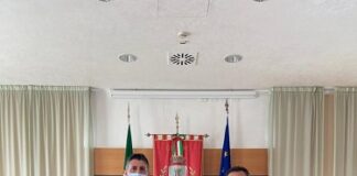 Il comandante provinciale dei Carabinieri La Mura in visita al Comune di Misano