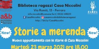 ‘Storie a merenda’: per i più piccoli nuovo appuntamento online con le letture di Casa Niccolini
