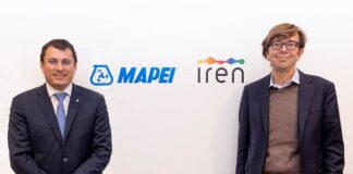 Mapei e Iren: accordo di economia circolare