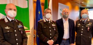 Il presidente Bonaccini incontra i vertici dell’Arma dei Carabinieri