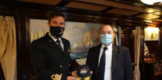 L’ “Amerigo Vespucci” lancia un messaggio – video di ringraziamento all’ospedale di Forlì