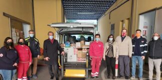 Il Sindaco e l’Ass.re Tassinari in visita alla Croce Rossa di Forlì