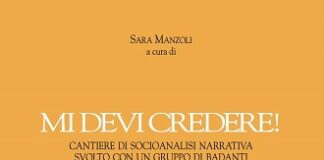 Tenda online, “Mi devi credere!” oggi la presentazione