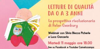 Libri di qualità 0-3 anni: oggi webinar gratuito con Silvia Blezza Picherle e Luca Ganzerla