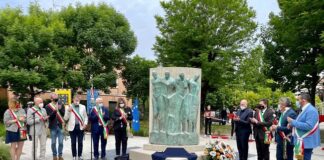 Sisma. Nono anniversario della seconda scossa, a Medolla inaugurato il monumento in ricordo di tutte le vittime