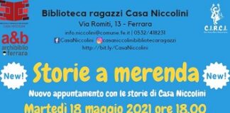 ‘Storie a merenda’: nuovo appuntamento online per i più piccoli con le letture di Casa Niccolini