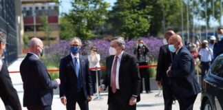 Sviluppo sostenibile e innovazione. Il presidente del Consiglio, Mario Draghi, al Tecnopolo di Bologna