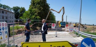 Procede a pieno ritmo la realizzazione del nuovo ponte sul canale Battibue