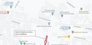 Forlì: inversione di marcia di un tratto di via Episcopio Vecchio