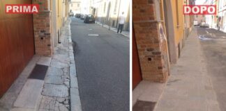 Marciapiedi nuovi in via Neve e via Mignone