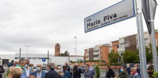 Venerdì 27 agosto 2021 all’interno della nuova urbanizzazione in zona via Ravenna cerimonia di intitolazione a Mario Piva