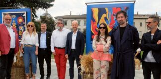 L’assessore Casa all’apertura della mostra “Grani d’Autore”